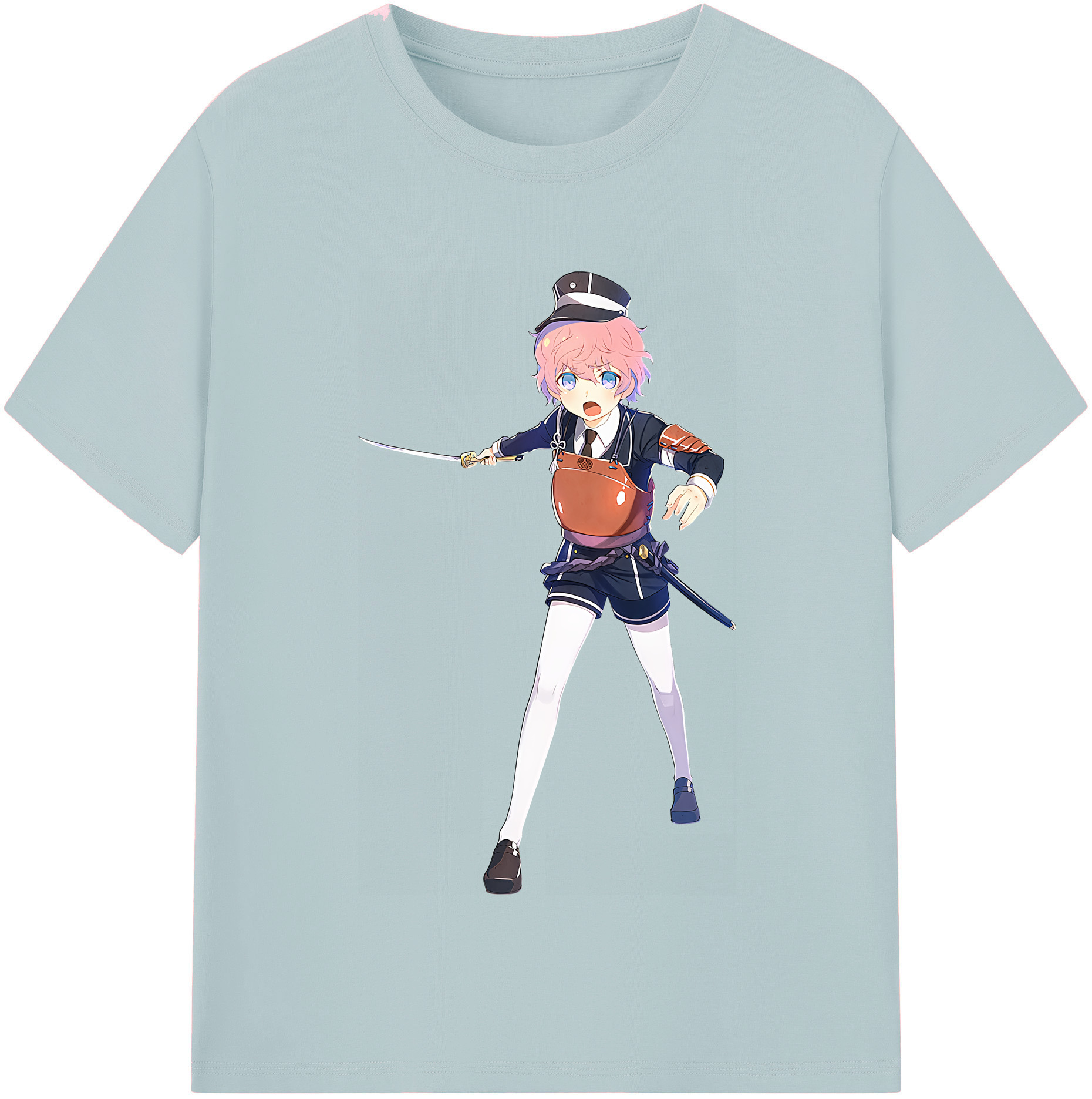 （画像用） 刀剣乱舞 Touken Ranbu 綿100％半袖Tシャツ（フロントプリント）